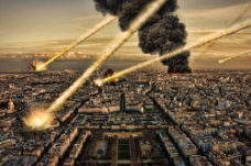 地球日城市核爆炸图片