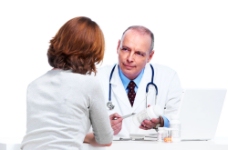 医药给病人介绍药品的医生图片