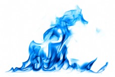 蓝色火焰火苗图片