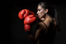 性感美女拳击运动员图片