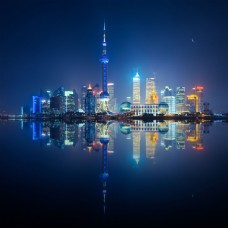 上海市上海城市夜景图片