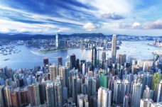 香港城市场景图片
