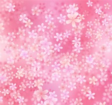 背景图片下载粉色樱花无缝背景矢量素材