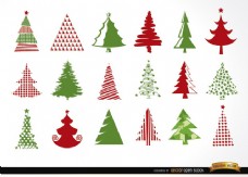 18圣诞树图标