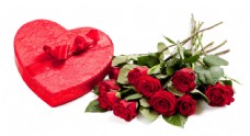情人礼品情人节礼品盒玫瑰图片