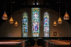 圣教艺术窗口教堂宗教基督教圣经宗教绘画