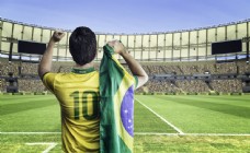 巴西足球图片