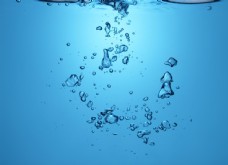 水中的小水泡图片