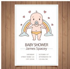 婴儿卡通母婴店儿童宝宝海报